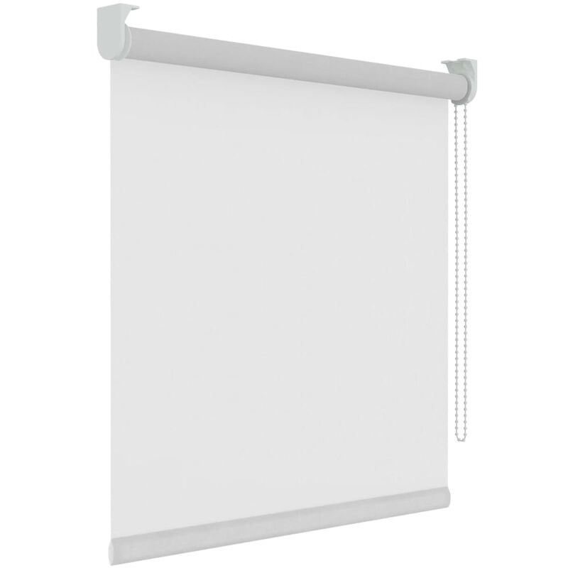 

Persiana enrollable translúcida blanca 60x190 cm - Blanco - Decosol