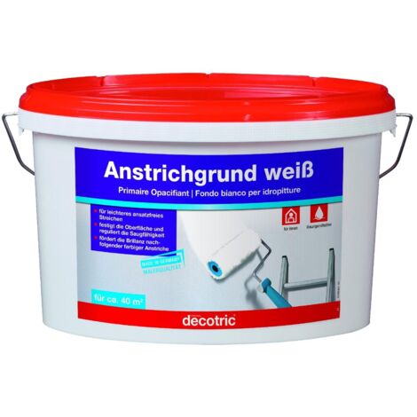 Decotric Anstrichgrund weiß 5 L Anstrichgrund