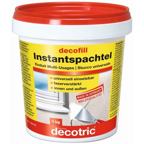 Decotric Decofill Instantspachtel 1 kg Fertigspachtel