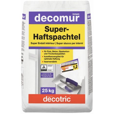 Decotric Decomur Super-Haftspachtel 25 kg Spachtelmassen
