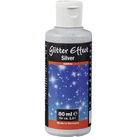 Decotric Glitter Effect Silver 80 ml Struktur- & Effektfarbe