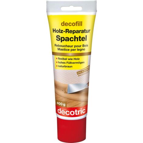 Decotric Holz-Reparatur-Spachtel 400 g Holzpaste & Holzkitt