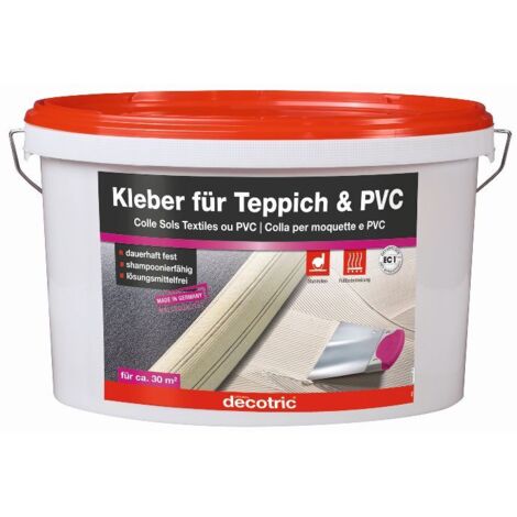 Decotric Kleber für Teppich und PVC 10 kg Teppich- & PVC-Kleber