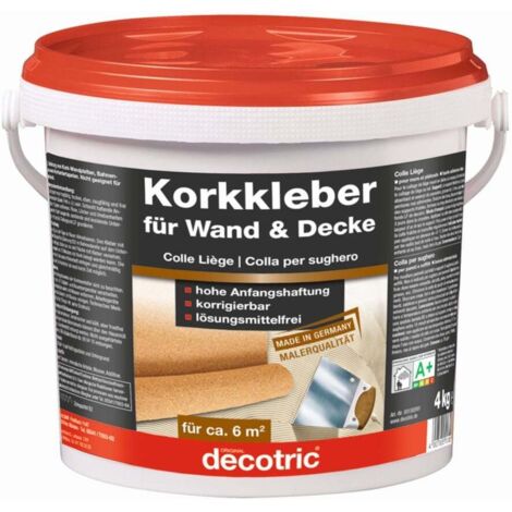 Decotric Korkkleber 4 kg Korkkleber