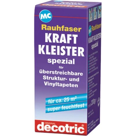 Decotric MC Rauhfaser Kraft-Kleister 200 g