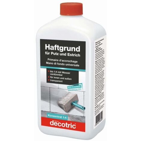Decotric Putz- und Haftgrund 1L transparent Grundierungen