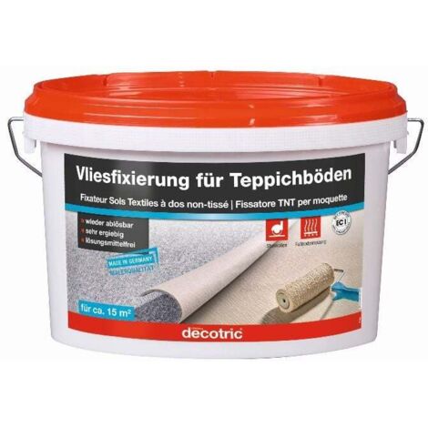 Decotric Vliesfixierung für Teppichböden 3 kg Teppichböden