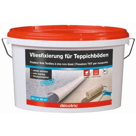 Decotric Vliesfixierung für Teppichböden 5 kg Teppichböden