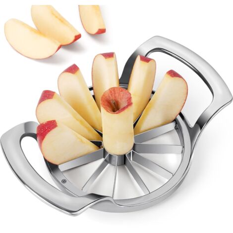 Découpeur de Pommes en Alliage de Zinc - Outil de Cuisine, Coupe-Fruits - Coupeur Portable et Créatif - Épépineur