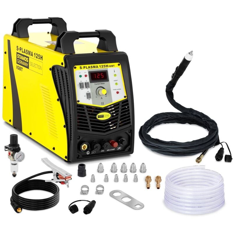 Stamos Welding - Decoupeur Plasma Cnc Poste Soudure f Soudage 380 v 125 a Igbt Professionnel