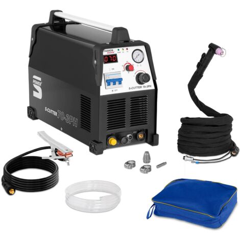 Découpeur Plasma Professionnel 70 A 400 V Largeur De Coupe 20 Mm Fonction Hf
