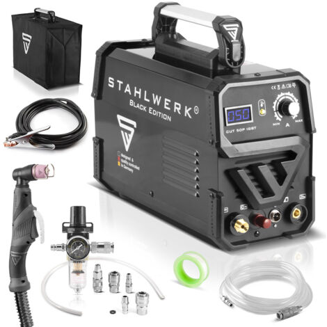 Découpeur plasma STAHLWERK CUT 50 Pilot IGBT allumage pilote Découpeur plasma 14mm - schwarz