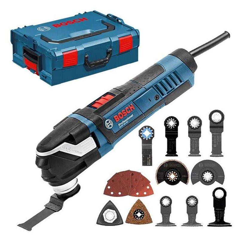 Découpeur ponceur Bosch GOP40-30 Starlock Plus - 0601231001 - 400W - Plus 15 accessoires