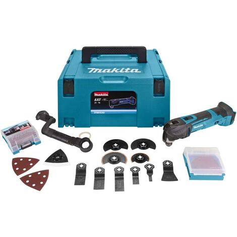 Découpeur-ponceur MAKITA 18V Li-Ion - Sans batterie, ni chargeur - En coffret MAKPAC - DTM51ZJX3