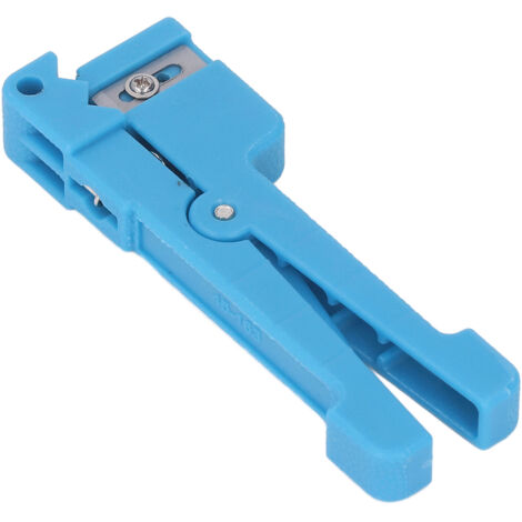 Découpeuse de câble coaxial à ressort de rappel pour fibres optiques, outil de dénudage pour diamètres 3.2‑5.6mm