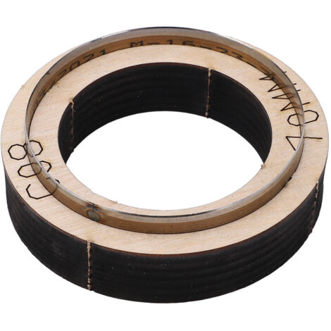 Découpeuse en Cuir Portable avec Support en Bois pour Travaux Manuels et Créations DIY