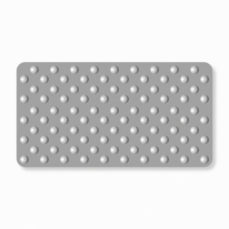 Décoweb – Dalle podotactile PMR – ERP – Gris – Pour espaces publics – Améliore l'accessibilité – Texture sécurisante pour malvoyants