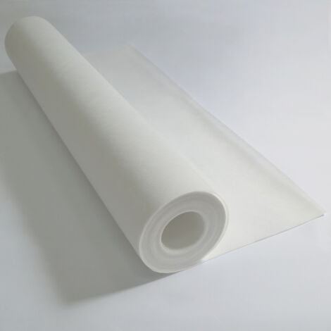 Décoweb – Géotextile pour gazon synthétique 135g/m² – Dimensions 1 m x 25 m – Résistance à la traction 6kN – Polyester non-tissé pour drainage