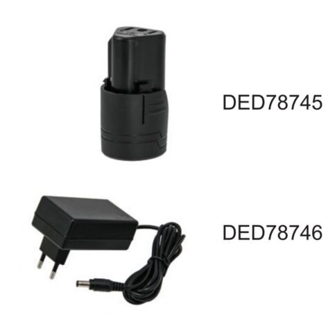 DEDRA 1,5 Ah 12 V Akku für DED7874 Werkzeug – Lithium-Ionen