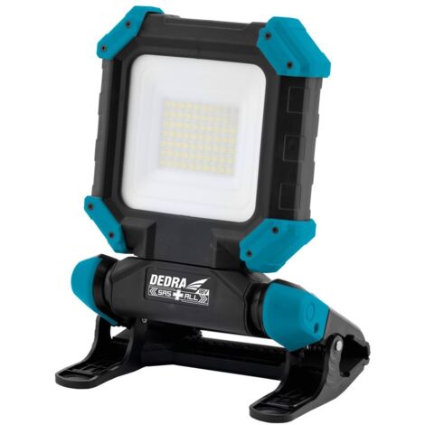 DEDRA 18V LED Werkstattlampe - Helle, mobile Beleuchtung