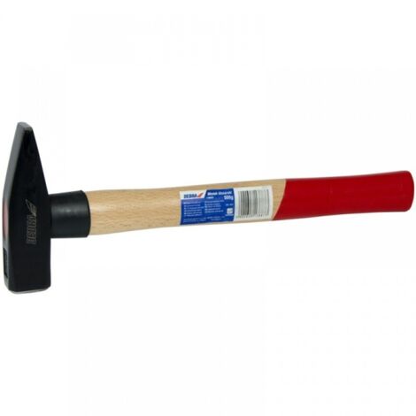 DEDRA 2000g Schlosserhammer - langlebig, Buchenholzgriff