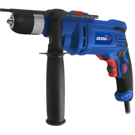 DEDRA - 700-W-Bohrhammer mit 13-mm-Selbstspannbohrfutter