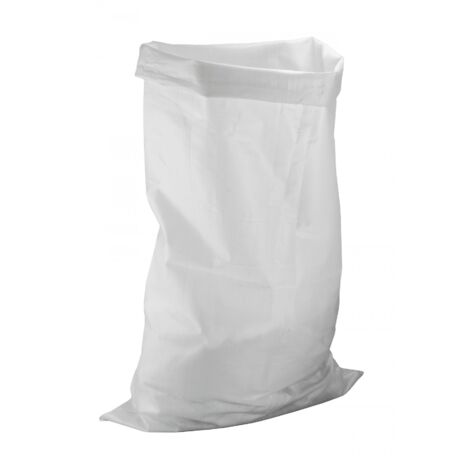 DEDRA 80L PP-Bautasche - strapazierfähig, weiß