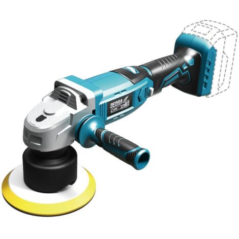 DEDRA - Lucidatrice Rotativa 125mm: Eccentrica, Controllo Velocità
