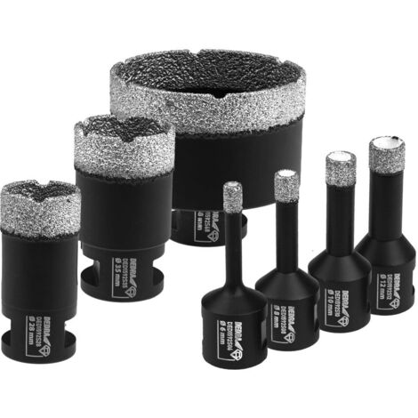 DEDRA - Set di 7 corone diamantate per tagli precisi