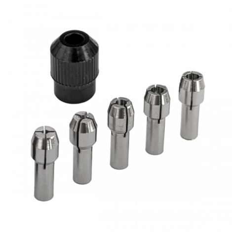 DEDRA - Supports de serrage pour mini-meuleuses, 6 pièces - montage précis du disque