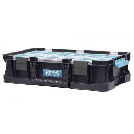 DEDRA Tool Box Organizer Plus - Sistema SAS: solido, spazioso