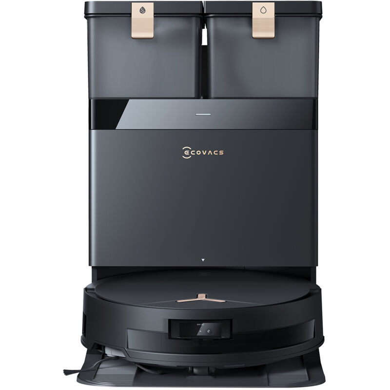 Ecovacs Weiß Deebot T50 Max Pro Omni Saugroboter Schwarz