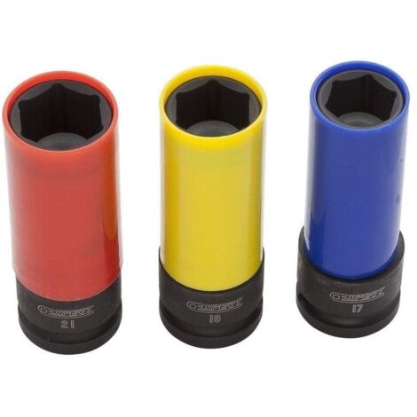 Deep Impact Socket 1/2In Drive Set Of 3
