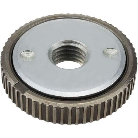 DEESSE SHOP-1 Pièce Écrou de Serrage Rapide 14M en Argent Écrou à Dégagement Rapide - Pratique et Dispensable Remplacement d’Outil Professional Convenant aux Meuleuses d’Angle et aux Machines de Coupe