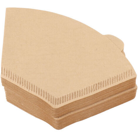 DEESSE SHOP-100 Pièces Sacs Filtres à Café Filtres à Café Cônes 1 à 2 Tasses, Fibre Naturelle, Goût Moelleux, Filtre de Remplacement en Papier Filtre à Café pour Machine à Café Verser et