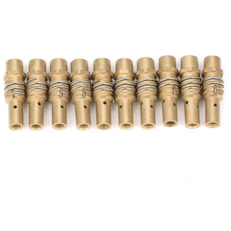 DEESSE SHOP-10pcs Porte-embouts Buse Soudage MIG Consommable Accessoire pour Chalumeau Torche 15AK, Accessoire pour Soudage MIG Accessoires et pièces détachées pour fer à souder électrique