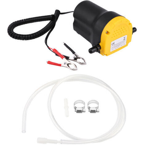 DEESSE SHOP-12V 60W Pompe à Vidange Huile Moteur, Huile Diesel Extracteur Pompe, Pompe Diesel pour Voiture Pompe éléctrique Pompe à Huile Diesel Aspiration Kit Pompe à Diesel 250L / Heure pour Voiture