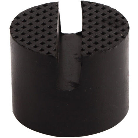 DEESSE SHOP-Adaptateur de Cric de Plancher de Rail de Cadre Fendu de 5 Cm de Diamètre-Support de Levage Coussin de Cric de Voiture avec Support de Support de Tampon en Caoutchouc.