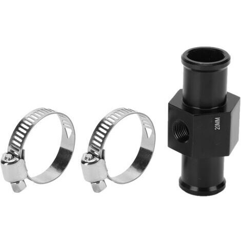 DEESSE SHOP-Adaptateur de Température de l'eau 20 Mm Adaptateur de Température de l'eau 20 Mm Adaptateur de Température de l'eau en Alliage d'aluminium Capteur de Jauge de Température de.