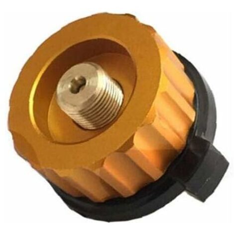 DEESSE SHOP - Adaptateur de tête de Conversion de gaz adaptateur de réchaud de Camping pour bidon de Butane à vis adaptateur de Valve de cartouche de gaz 1PC