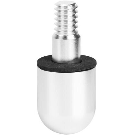 DEESSE SHOP-Akozon Voiture Pare-Chocs Avant Protecteur Protecteur Rond Garde-Ongles Anti-Collision Protecteur(Argent)