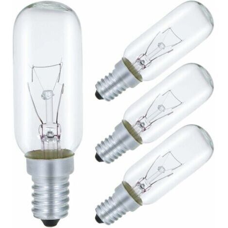 DEESSE SHOP-Ampoule Pour Hotte Aspirante E14 40W, 220V Ampoule Incandescence Blanc Chaud 2700K Dimmable, Lot de 4