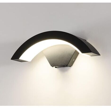 DEESSE SHOP-Applique murale d'extérieur LED 18 W/Boîtier en aluminium - Étanche IP65 - Convient pour l'intérieur et l'extérieur (18W)