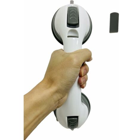 DEESSE SHOP - Barre d'appui pour baignoire de soins de santé pour salle de bain et douche l Poignée portable avec ventouse pour douche l Utile pour femme enceinte et handicapée I avec extracteur de re