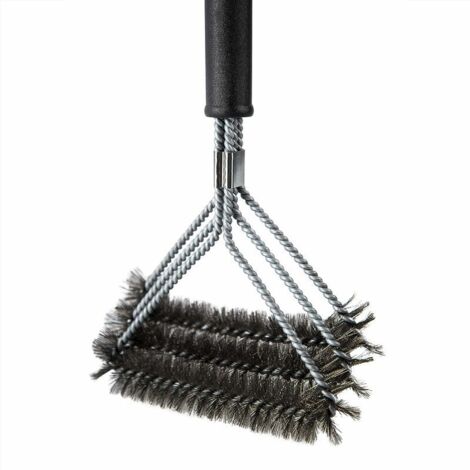 DEESSE SHOP - Brosse à Barbecue - Nettoyage Grille Barbecue - Accessoire Barbecues - Electrique, Gaz, Charbon - Inox