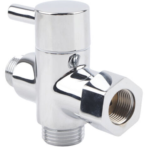 DEESSE SHOP-CFTGIW Pièces de Douche de Salle de Bain du Robinet 3WAY Robinet Pièces de Salle de Bain pour la Tête de Douche à Main la Tête Fixe à Pâte de Baignoire 3/8 Séparateur D Care. Diverter ABAS