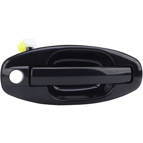 DEESSE SHOP-CFTGIW Poignée de Porte Extérieure Poignée de Porte Extérieure Noire Poignée Confortable Poignée de Porte Extérieure Résistante à L'abrasion pour Santa Fe 2001-2006 (Avant droit :