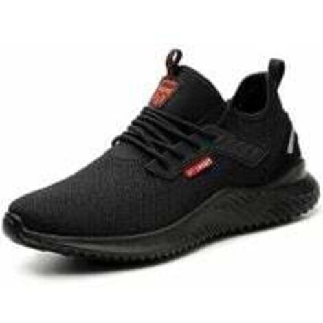 DEESSE SHOP-Chaussures de Securité Légère Chaussure de Chantier Protection Embout en Acier Respirantes Antidérapantes Baskets de Sécurité Chaussures de Travail Homme Femme Unisexe 41 Eu