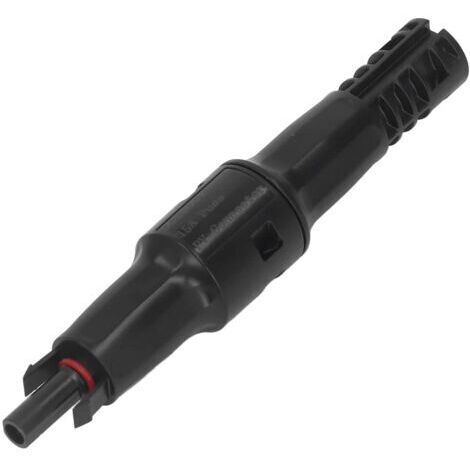 DEESSE SHOP-Connecteur de Fusible Photovoltaïque, Support de Fusible Photovoltaïque à Forte conductivité Résistant aux UV 1500V Connecteur à Sertir Extérieur (15A) A