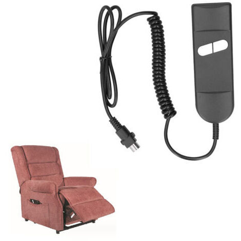 DEESSE SHOP-Contrôleur de canapé électrique 5 broches – Interrupteur manuel inclinable – Cordon 2m – Compatible fauteuils et lits électriques